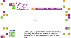 Desktop Screenshot of lettuceeat.com.au